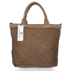 Vittoria Gotti Vintage Firmowy Shopper Premium Ziemista